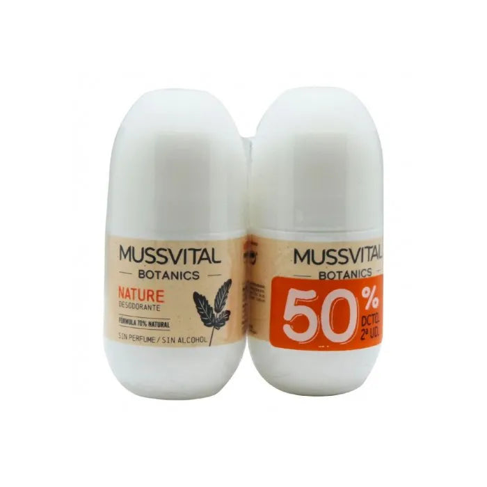 Mussvital Botanics Deo Nature 75 ml Set 2 unità