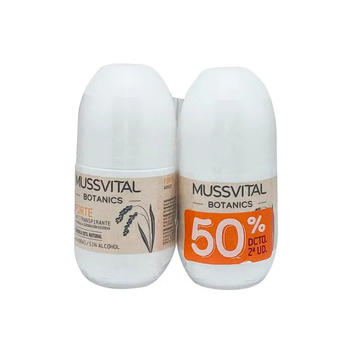 Mussvital Botanics Deo Forte 75 ml Set 2 unità