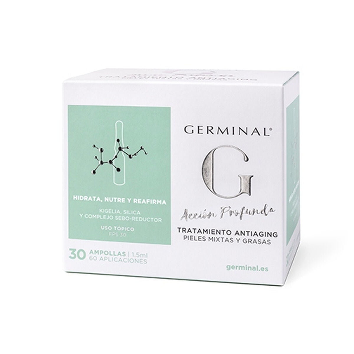 Concentré Anti-Âge Raffermissant Germinal Acción Profunda 1,5 ml-0