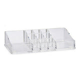 Make-up organizer Transparent 9 x 4,5 x 22,7 cm-0