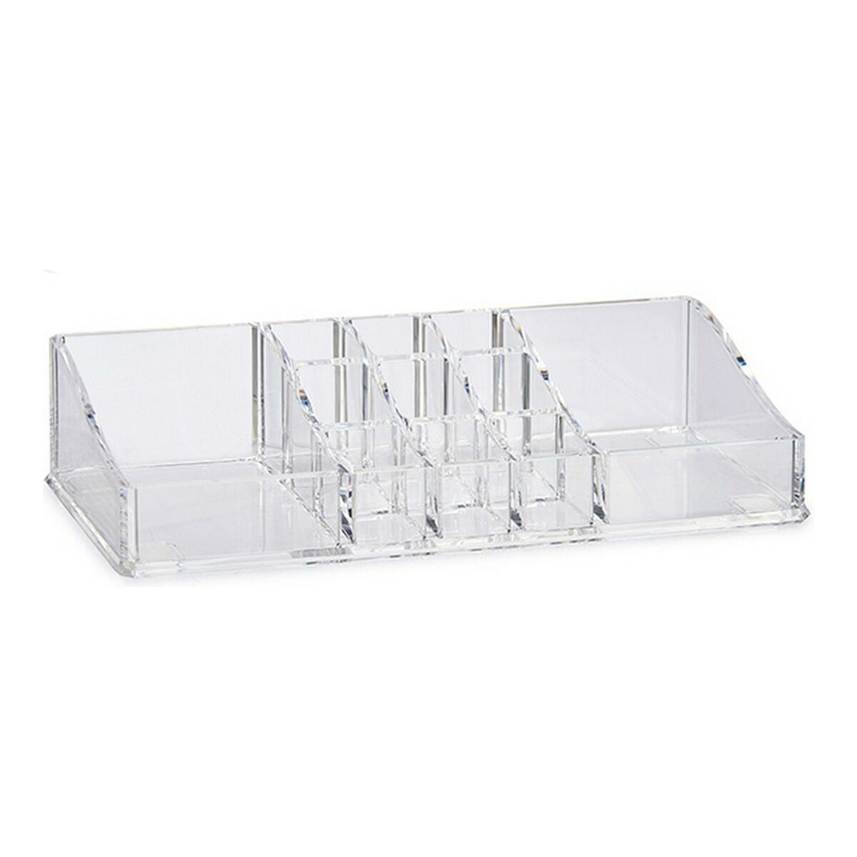Make-up organizer Transparent 9 x 4,5 x 22,7 cm-0