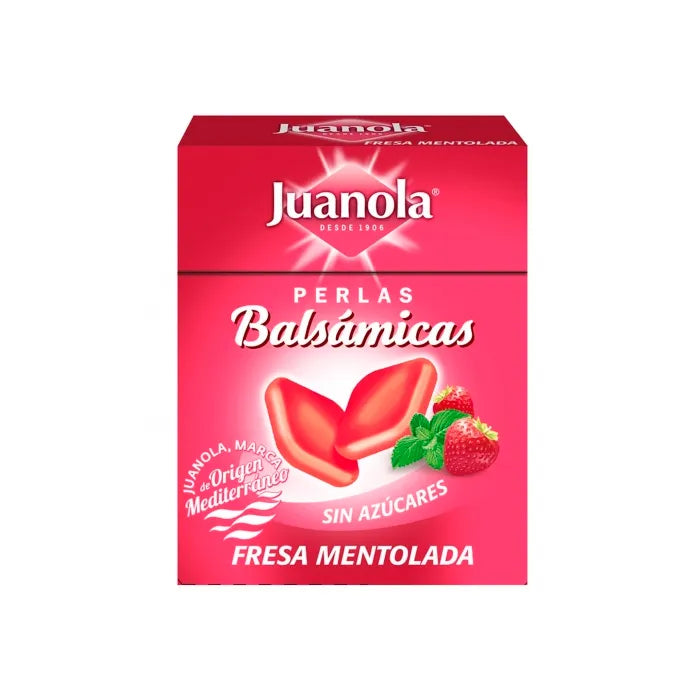Juanola Perle di Balsamico Mentolato alla Fragola 25 g