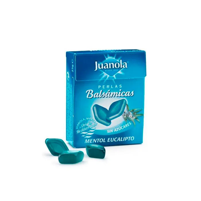 Juanola Perle Balsamiche di Mentolo ed Eucalipto 25 g