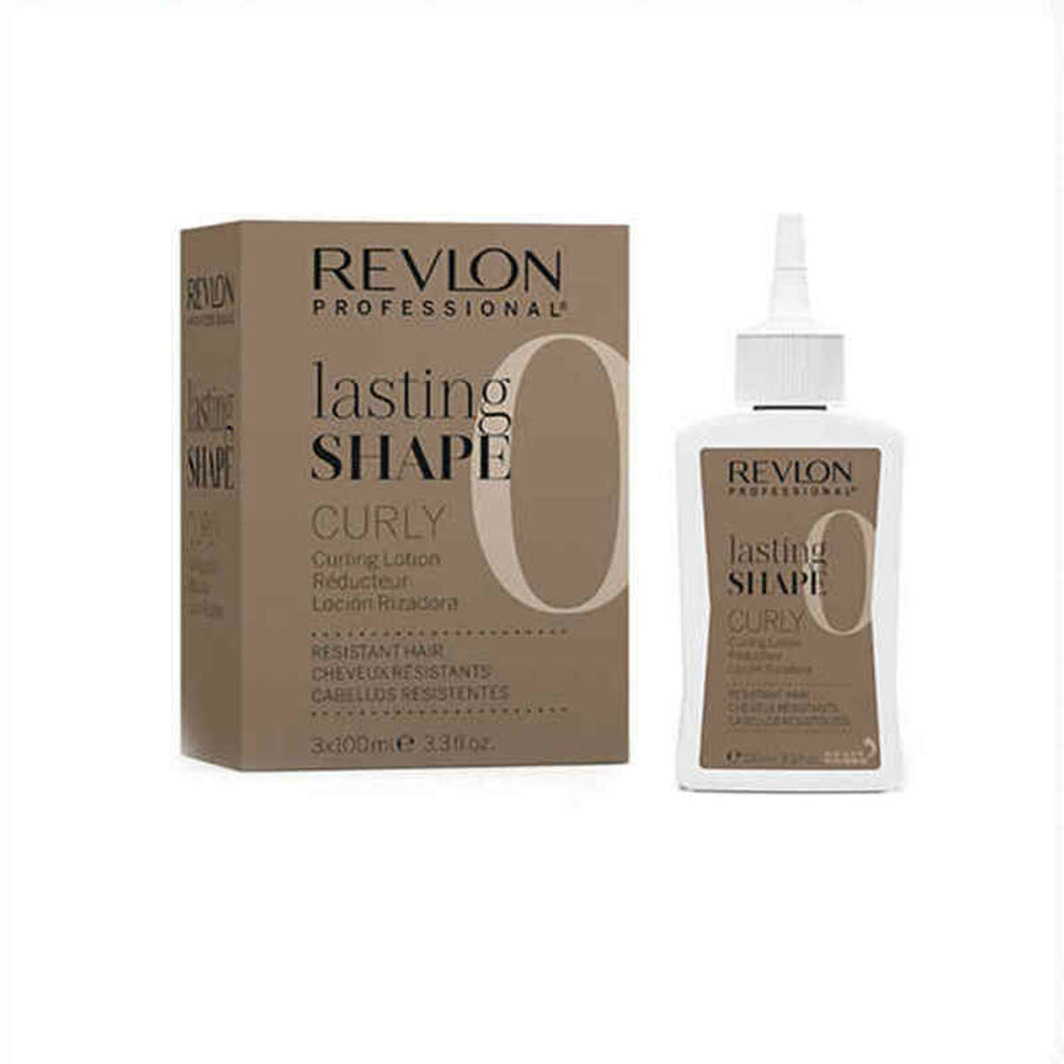 Spray de păr Flexible Hold Lasting Shape Revlon L/shape Curly (3 x 100 ml)-0
