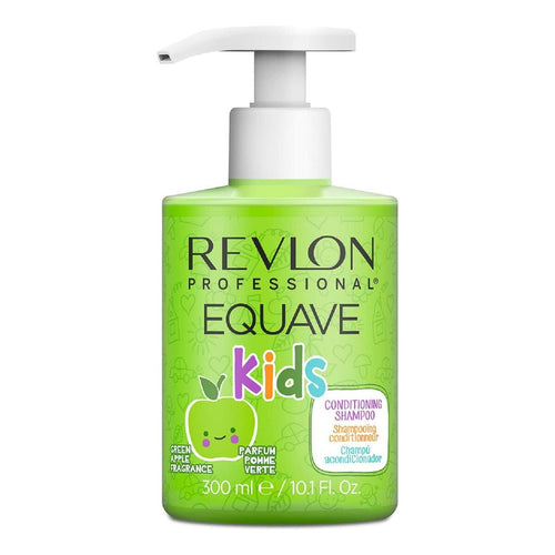 Shampoo e balsamo 2 in 1 Revlon Equave Kids Apple 300 ml-0