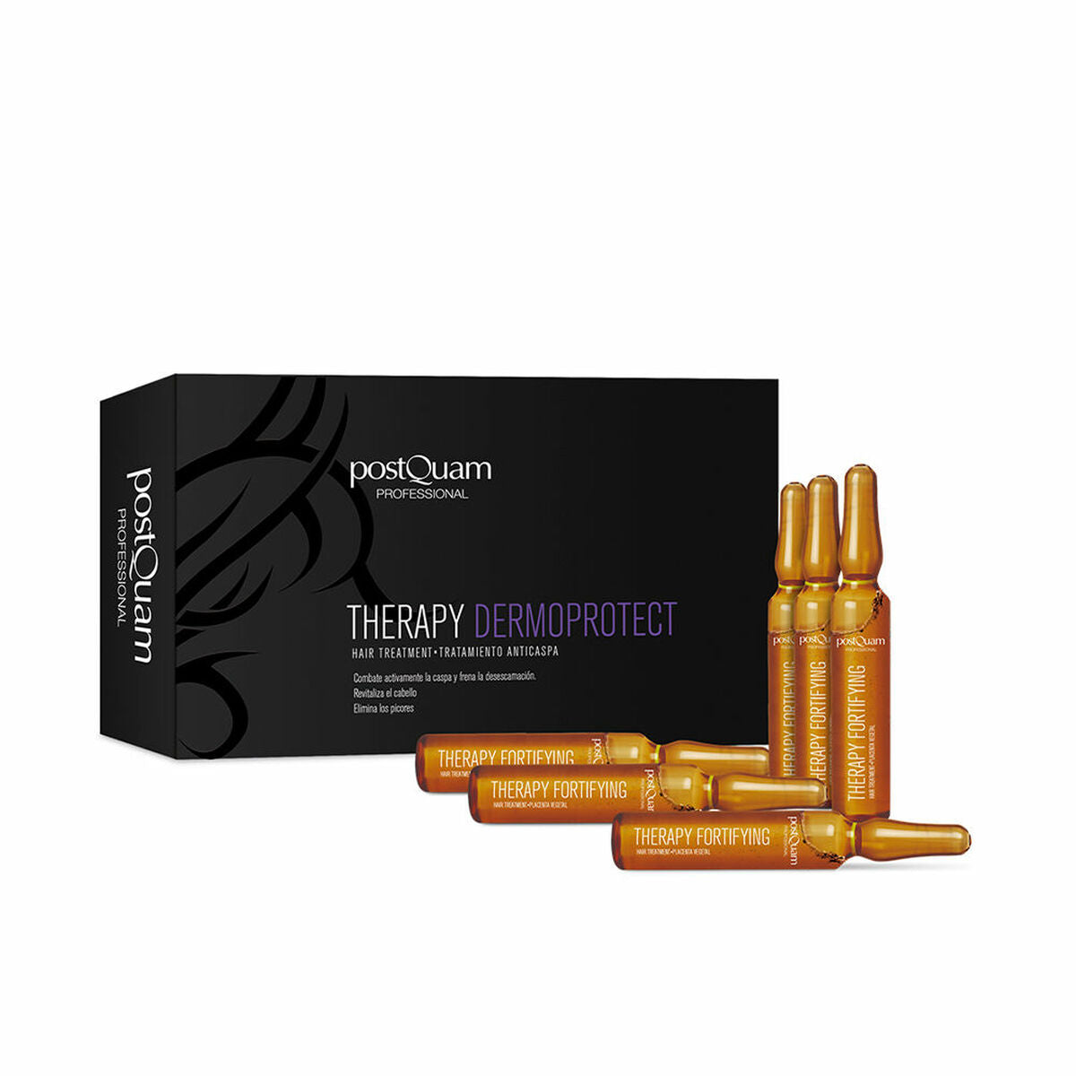 Traitement Concentré Antipelliculaire Postquam Therapy Dermoprotect 12 x 9 ml-0