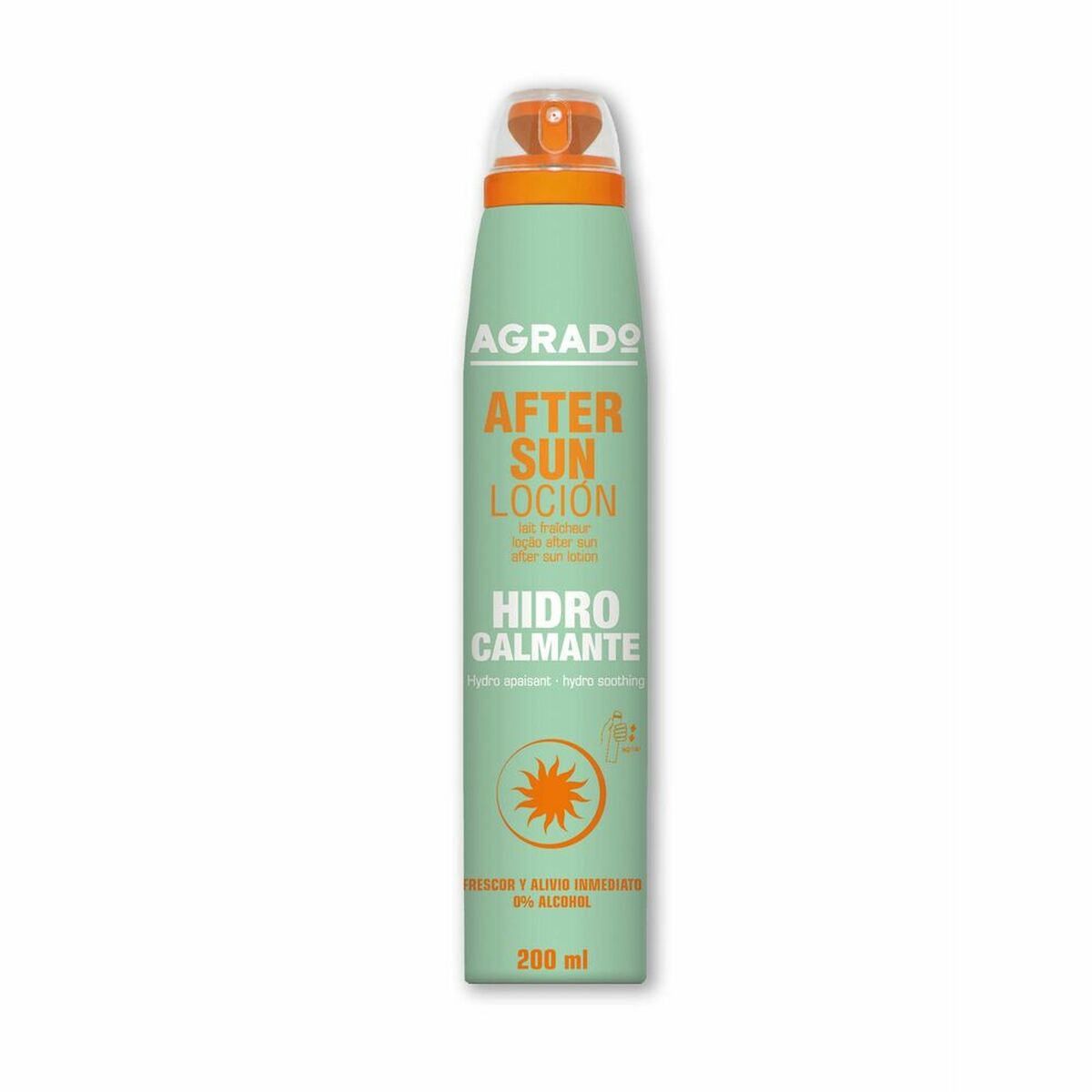 After Sun Spray Agrado Loción Hidrocalmante (200 ml)-0