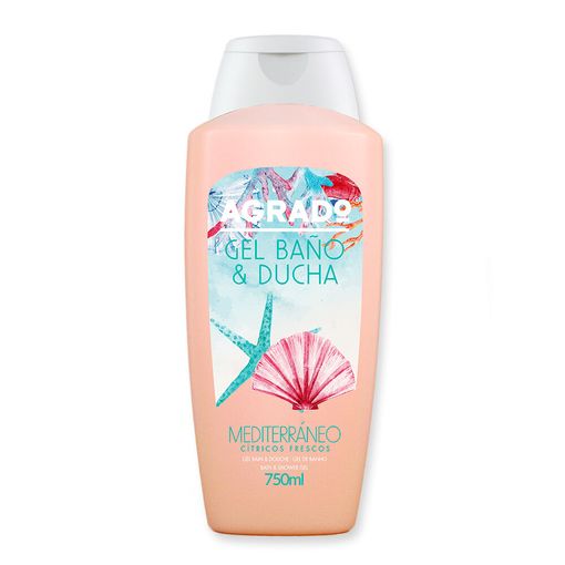 Agrado gel Baño e Ducha Mediterraneo750