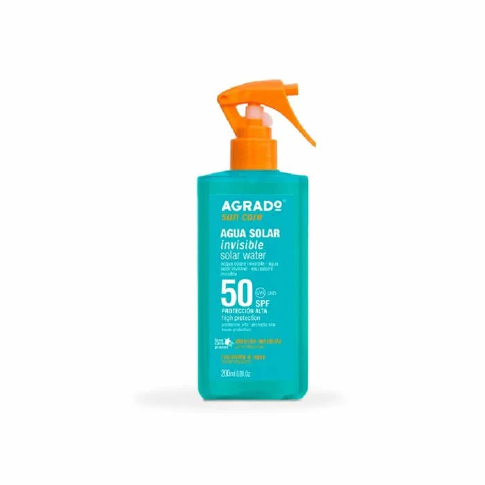 Agrado Invisible Solar Water Spf50 200 ml