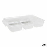 Organizer Multiuso Confortime Trasparente 37,5 x 23,5 x 5, cm (12 Unità)-0