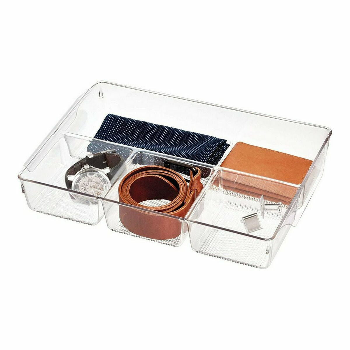Mehrzweck-Organizer Confortime Transparent 37,5 x 23,5 x 5, cm (12 Einheiten)-1