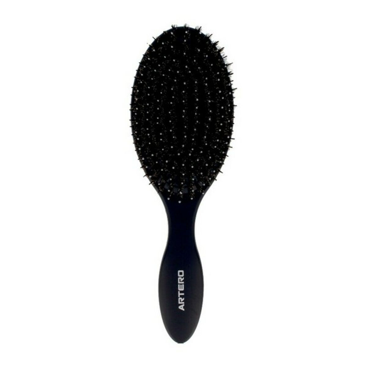 Detangling Hairbrush Oval Graphite Artero Black-0