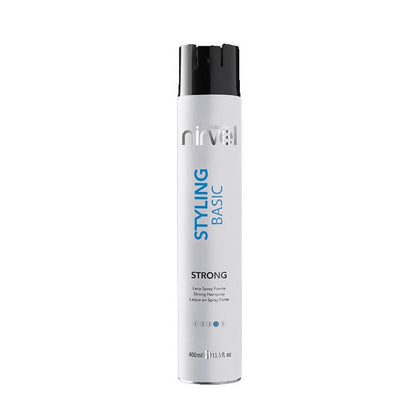 Spray de păr Strong Hold Styling Basic Nirvel (400 ml)