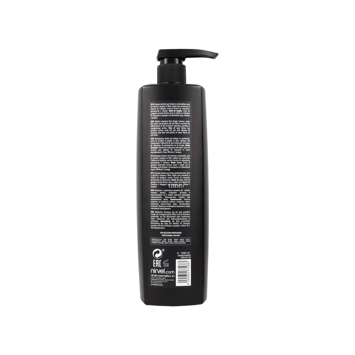 Shampoo Nirvel Basic Alkaline Ph 1 L-1