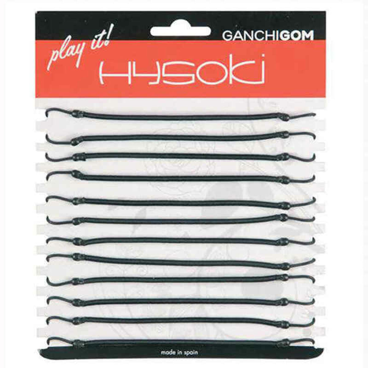 Gummi-Haarbänder Hysoki Black Hook-0