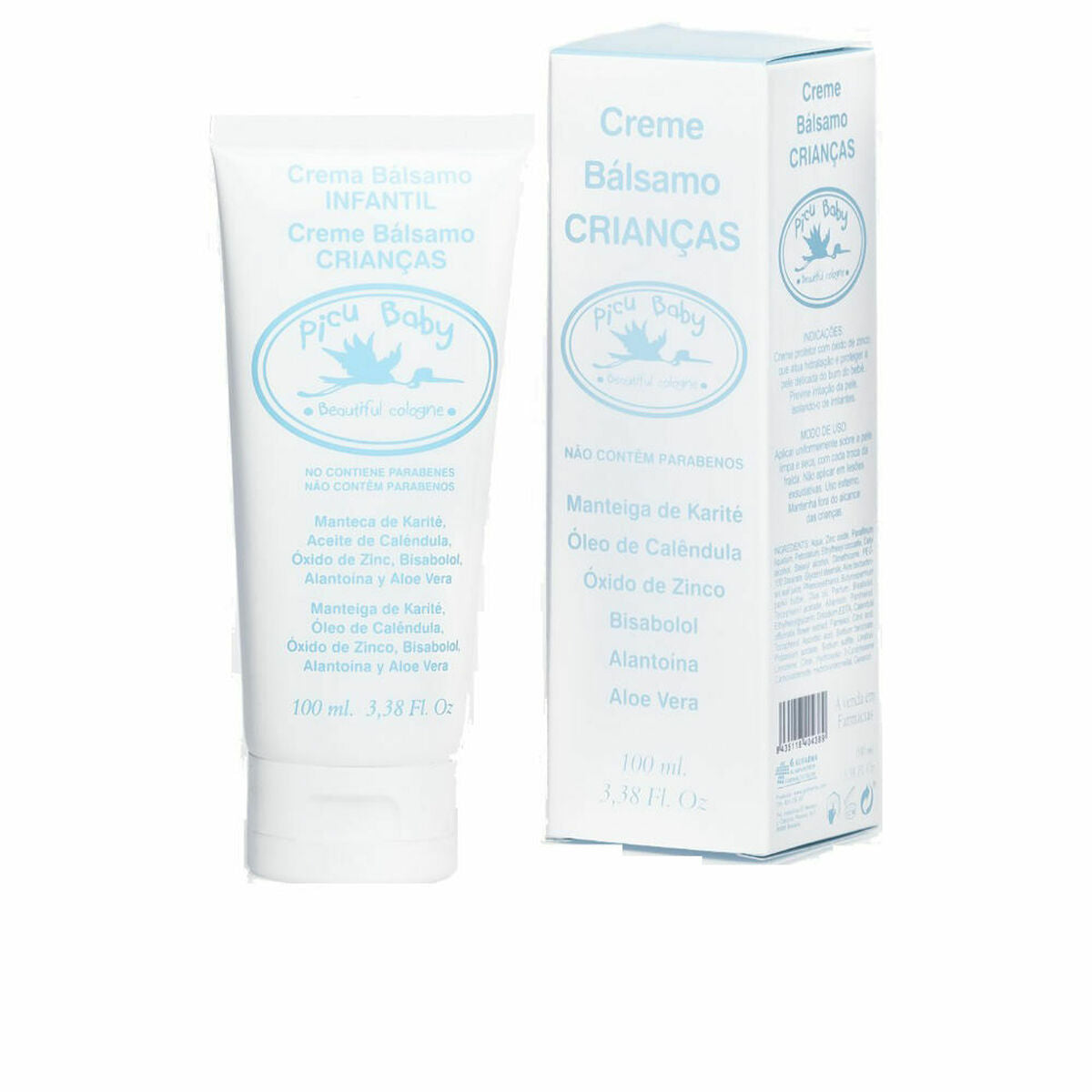 Protective Nappy Cream Picu Baby Infantil Balsam 100 ml-0