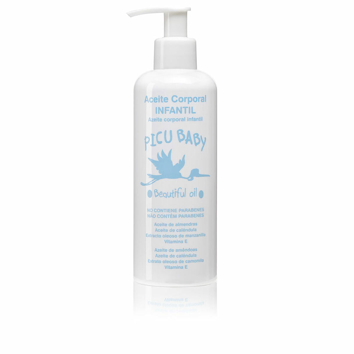 Olio Corpo per Bambini e Neonati Picu Baby (250 ml)-0
