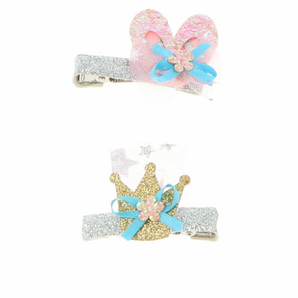 Fermagli Per Capelli Inca Glitter (2 Pezzi)