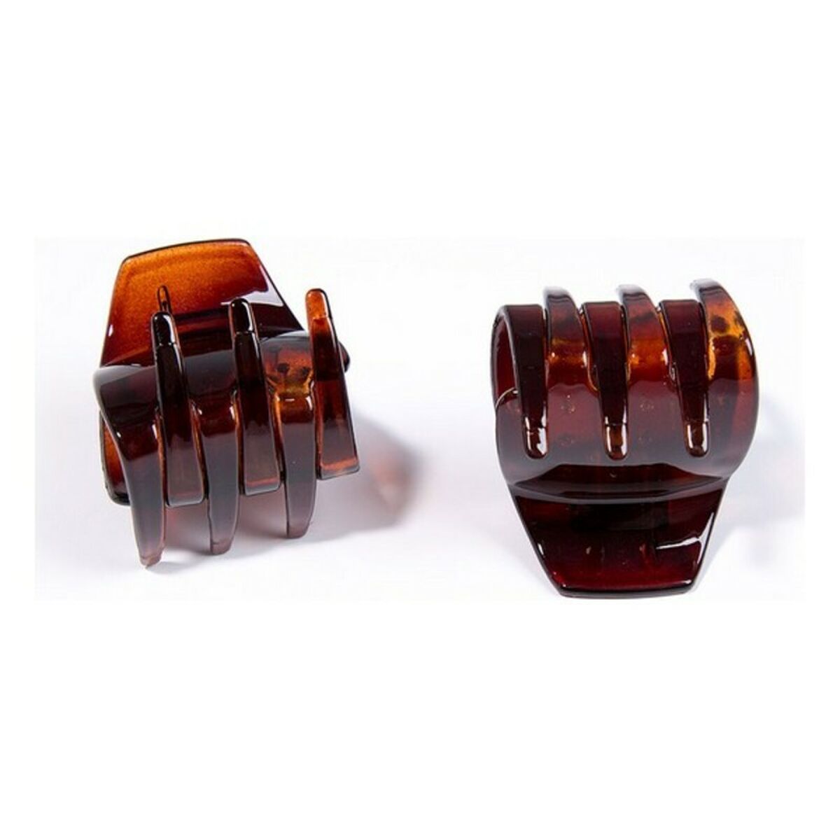 Clip Inca Pinza Concha Francesa Brown-0