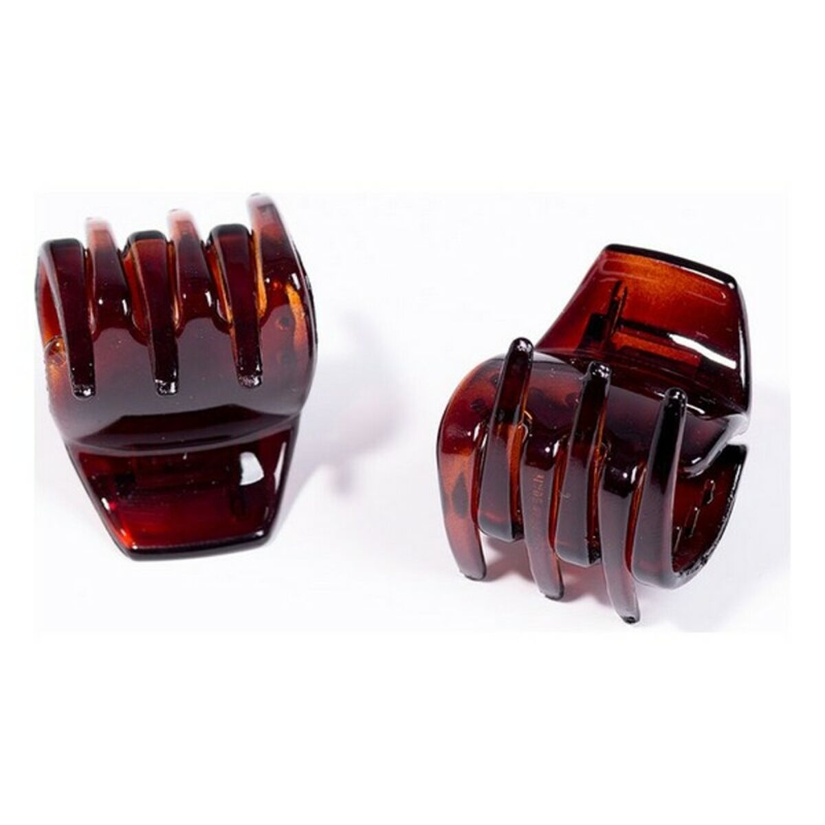 Clip Inca Pinza Concha Francesa Brown-0