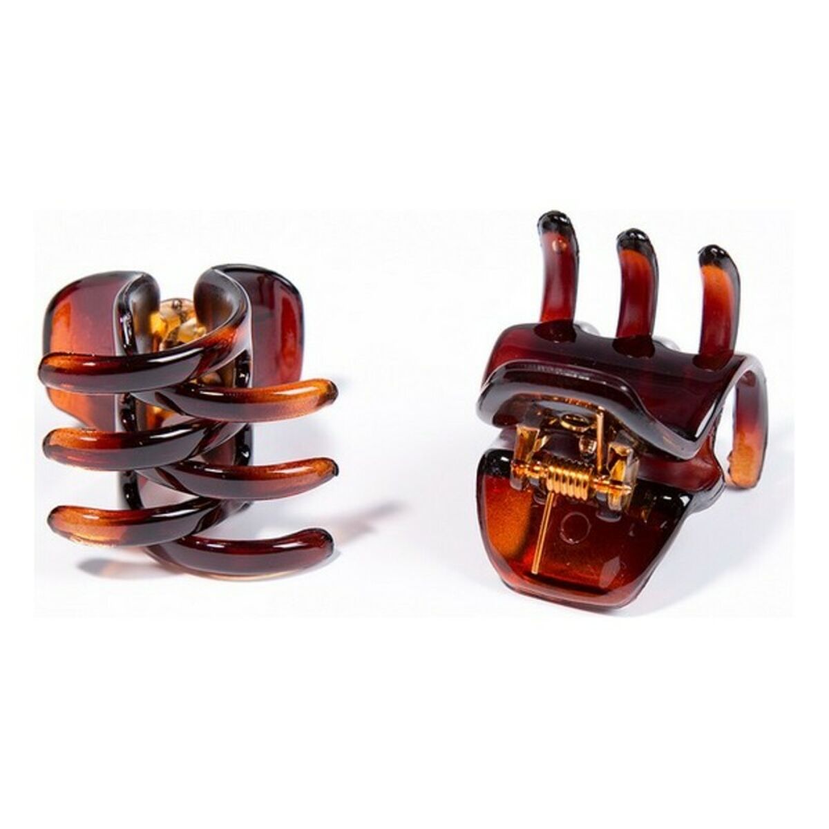 Clip Inca Pinza Concha Francesa Brown-0