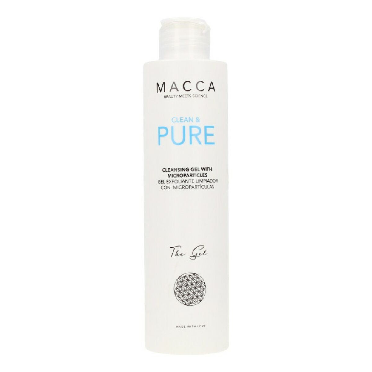 Peeling-Gesichtsgel Clean & Pure Macca Clean Pure Beruhigend 200 ml-0