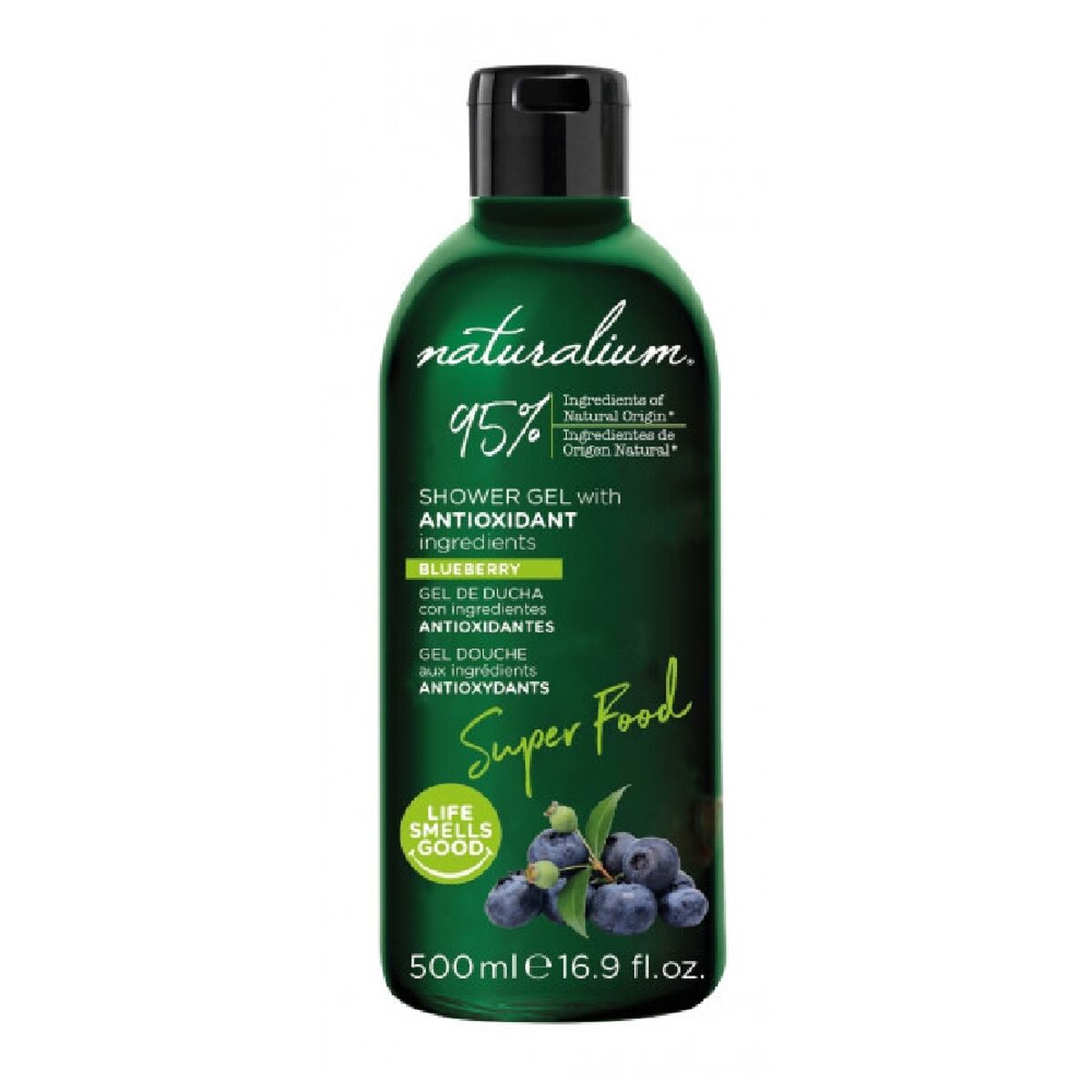 Shower Gel Naturalium Blueberries 500 ml-0