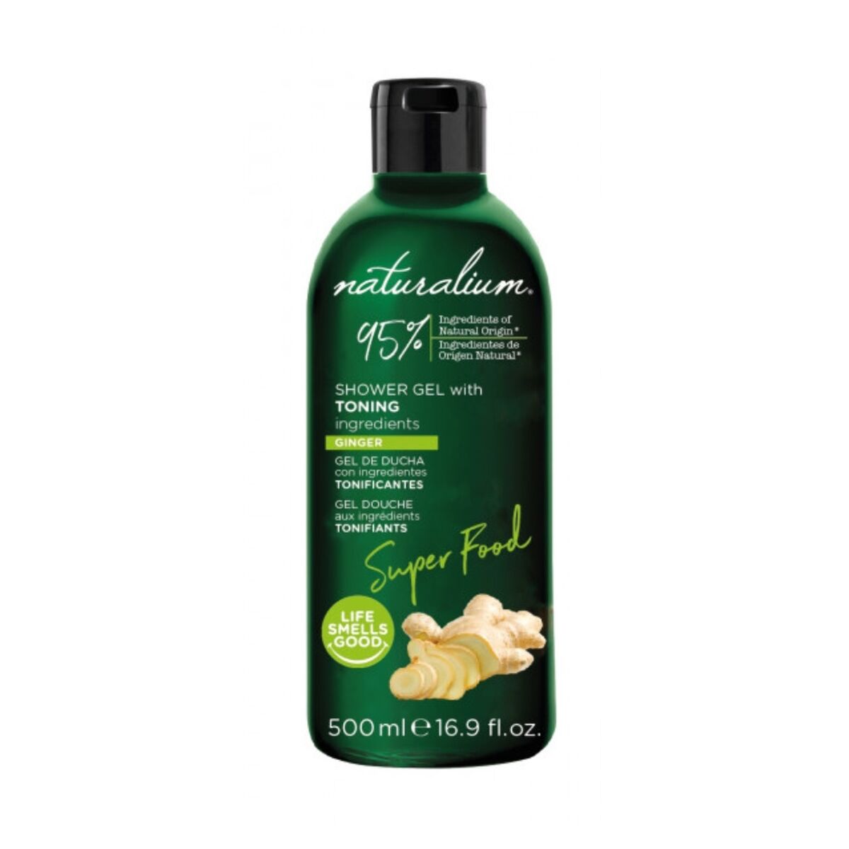 Gel Doccia Naturalium Zenzero 500 ml-0