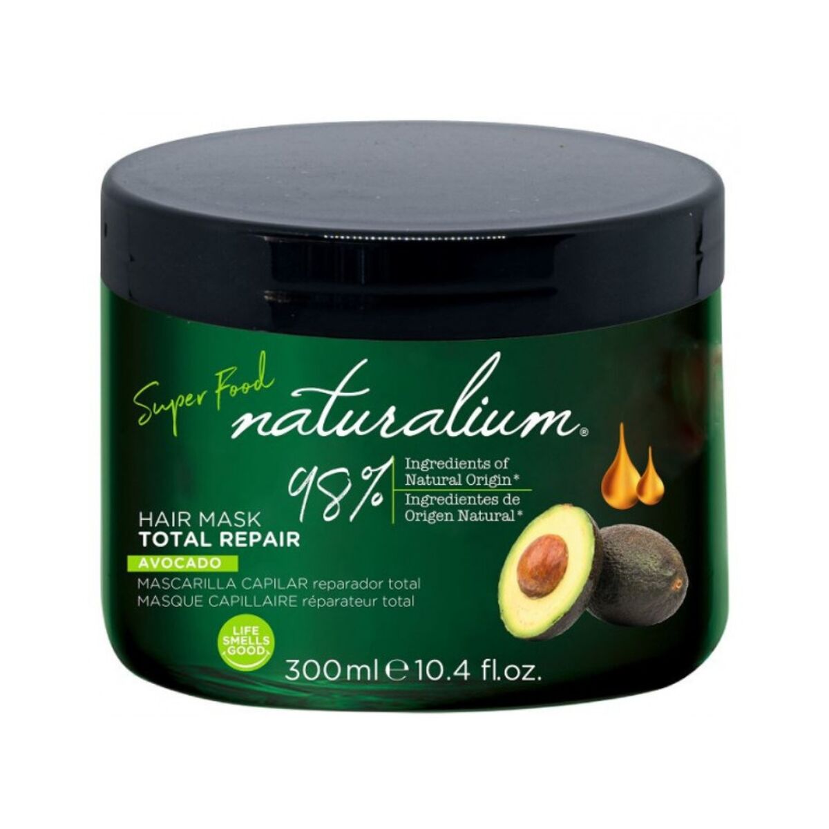 Restorative Hair Mask Naturalium Super Food Avocado 300 ml-0