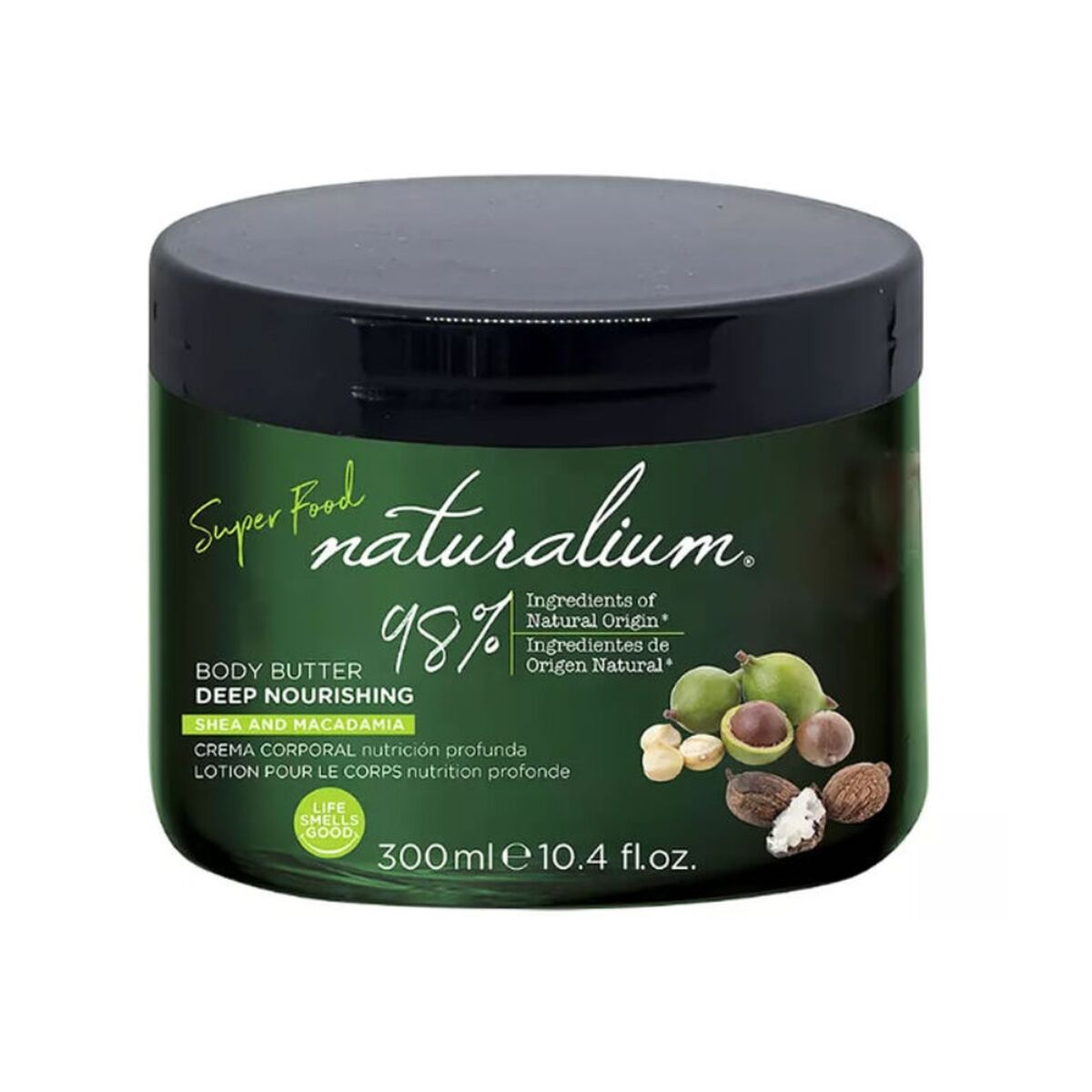 Crème hydratante pour le corps Naturalium Macadamia 300 ml-0