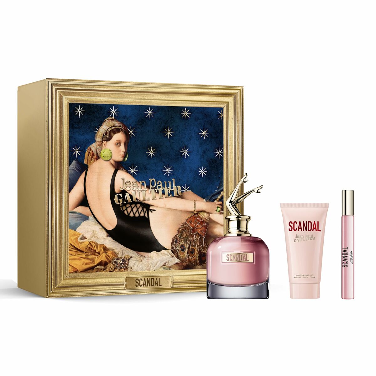 Set parfum pentru dama Jean Paul Gaultier Scandal EDP 3 piese-0