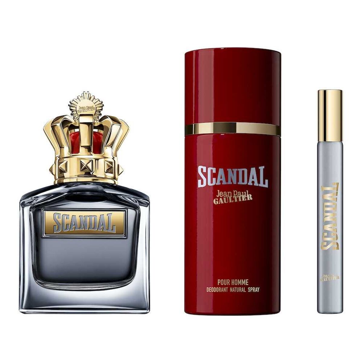Set de Perfume Hombre Jean Paul Gaultier SCANDAL POUR HOMME EDT-0