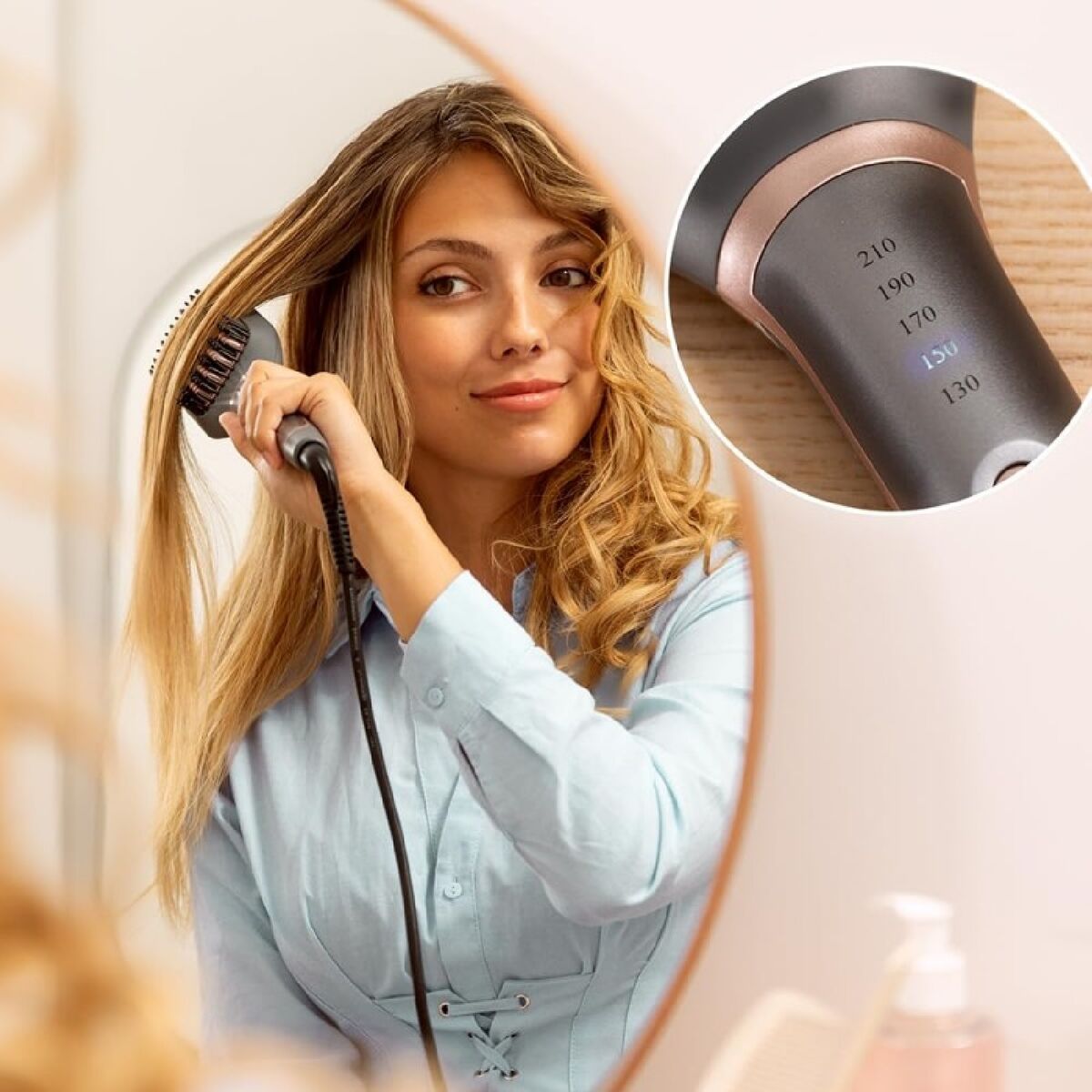 Wärmebürste Cecotec InstantCare SquareBrush-3