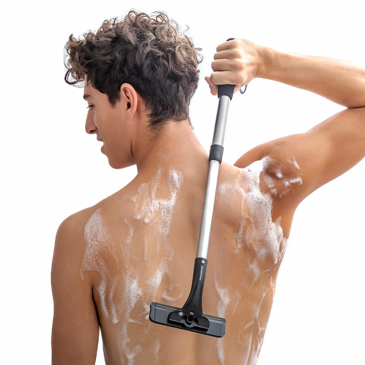 Afeitadora Corporal con Mango Extensible de Aluminio Extaver InnovaGoods-5
