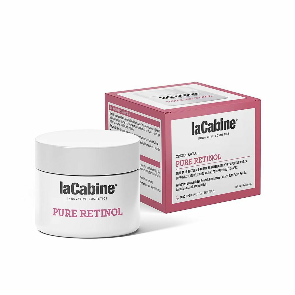 Anti-Ageing Cream laCabine Pure Retinol Anti-imperfections (50 ml)-0