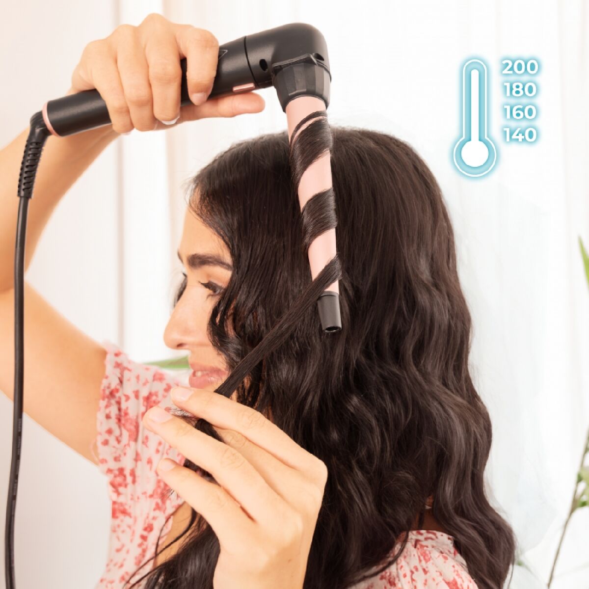 Curling Tongs Cecotec TwistConic-1