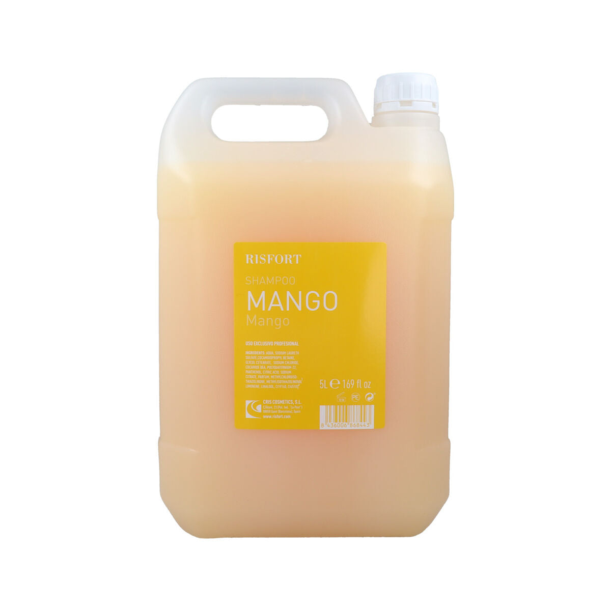 Shampoing Risfort Champú Mangue 5 L-0