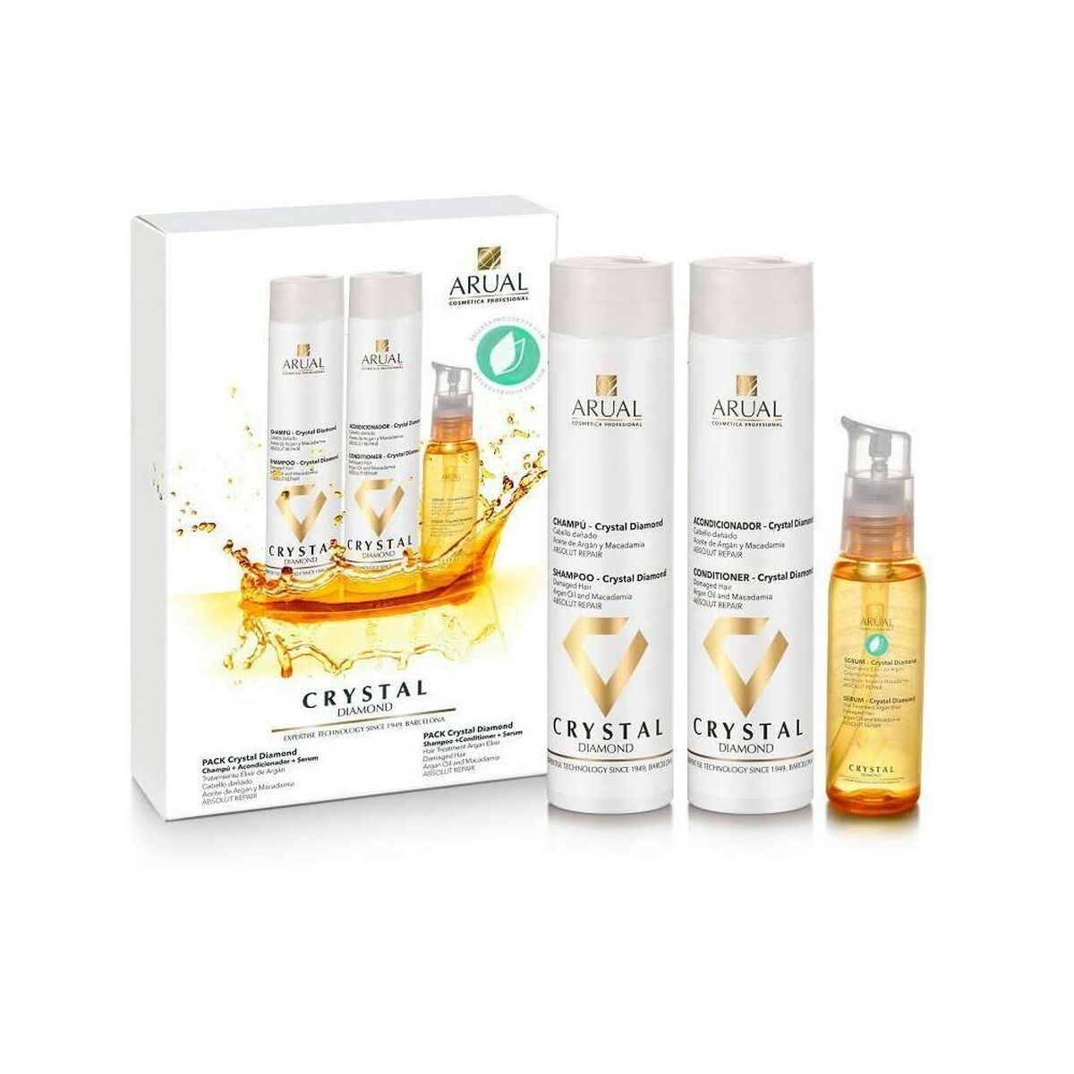 Hair Dressing Set Arual Crystal Diamond Hair 3 Pieces-0