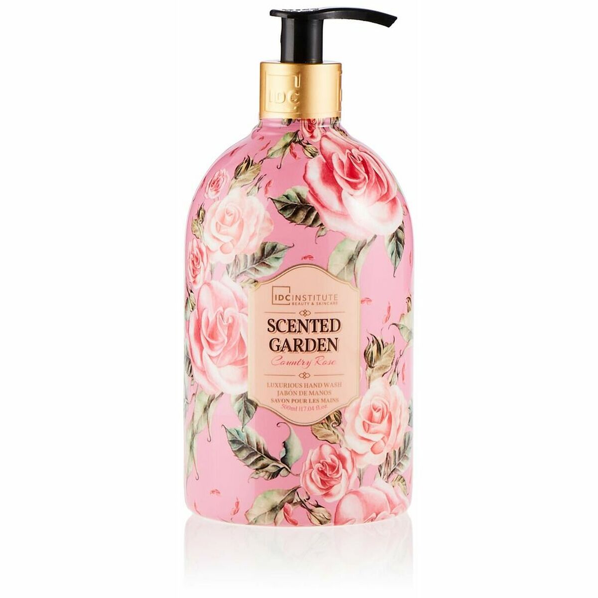 Handseife IDC Institute Rosa Blumen 500 ml-0