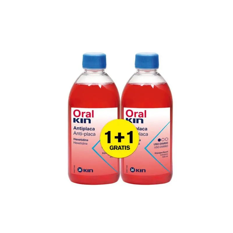 Kin Oralkin Enjuague Bucal 500 ml Gratis
