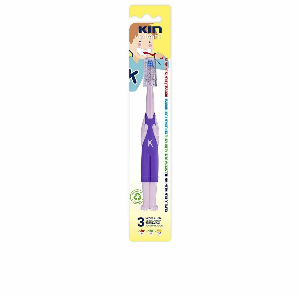 Spazzolino da denti Kin Fluor Manuale-0