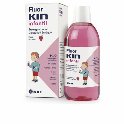 Collutorio Kin Bambini Fragola 500 ml