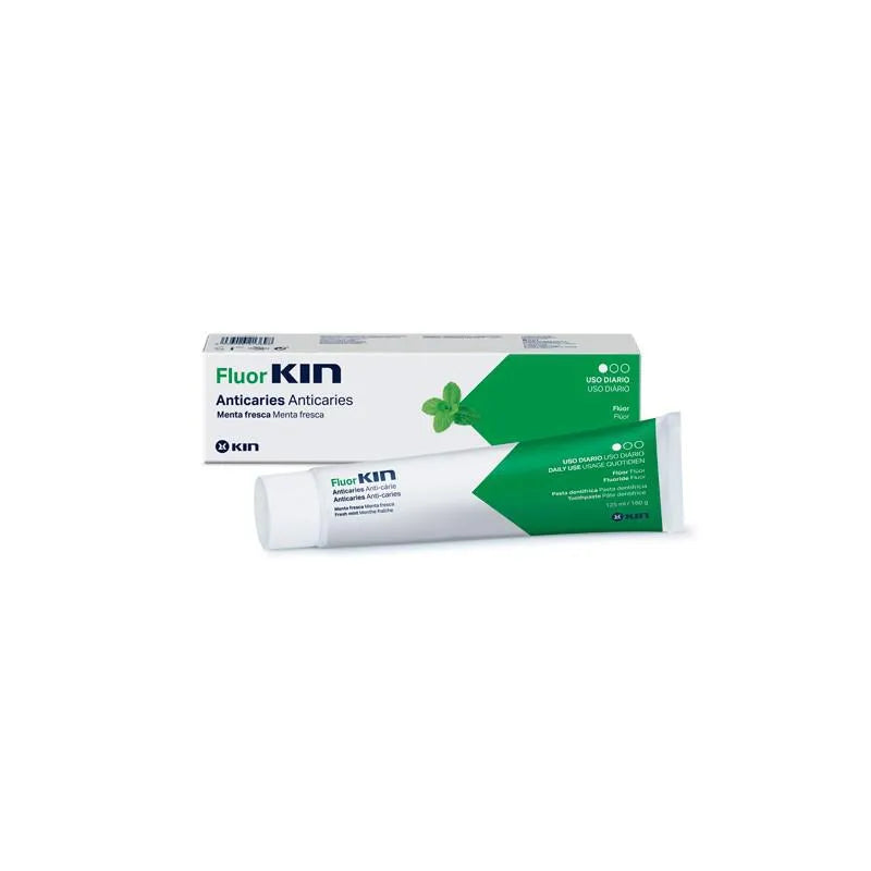 Kin Dentifricio Alla Menta Kin Fluor 125 ml