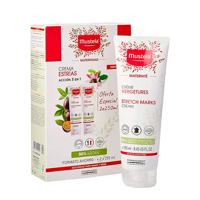 Mustela crema Prevenzione Smagliature Senza Profumo 2x250 ml