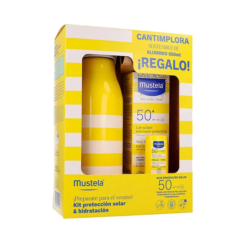 Mustela Latte Solare Spf50+ 100 ml Set 3 pz