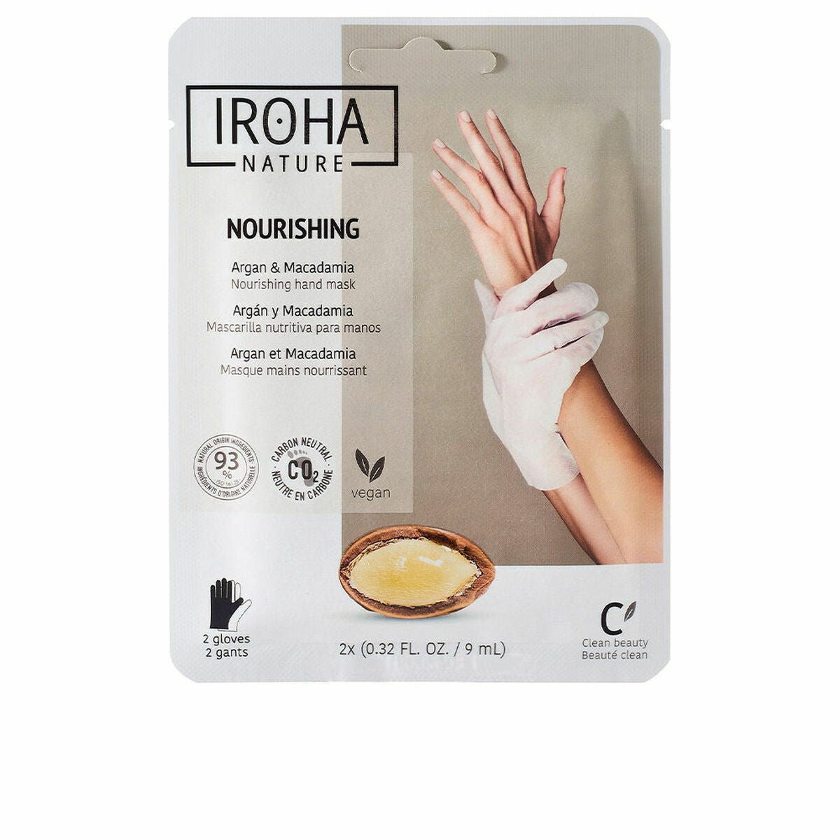 Hand Treatment Gloves Iroha Argan Macadamia Macadamia Argan (1 Unit)-0