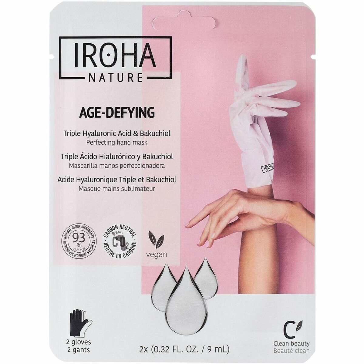 האַנט מאַסקע יראָהאַ אין / HAND-9-15 אַנטי-יידזשינג היאַלוראָניק זויער 9 מל-0