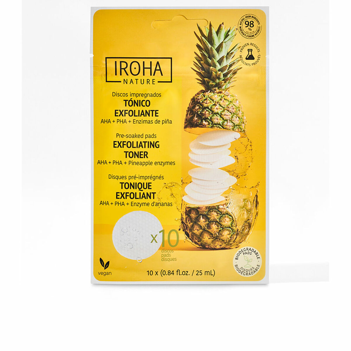 Facial Cleanser Iroha Exfoliating Toner-0