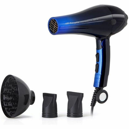 Asciugacapelli Orbegozo SE2085 2200 W Nero Nero/Blu