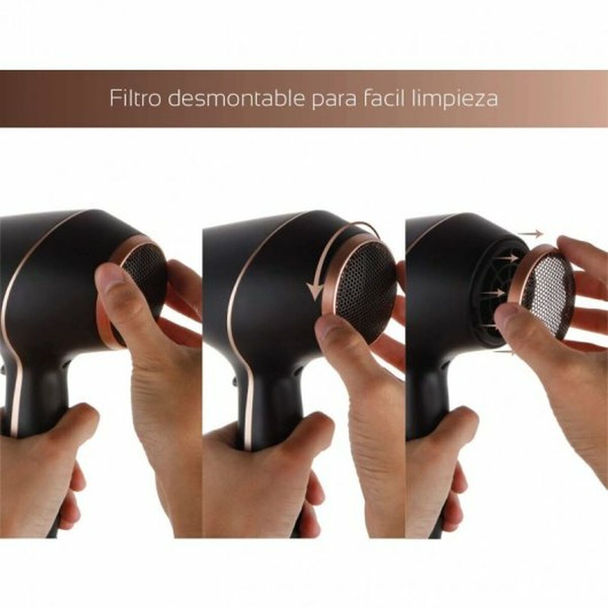 Sèche-cheveux Orbegozo SE-2065 2000 W noir-1